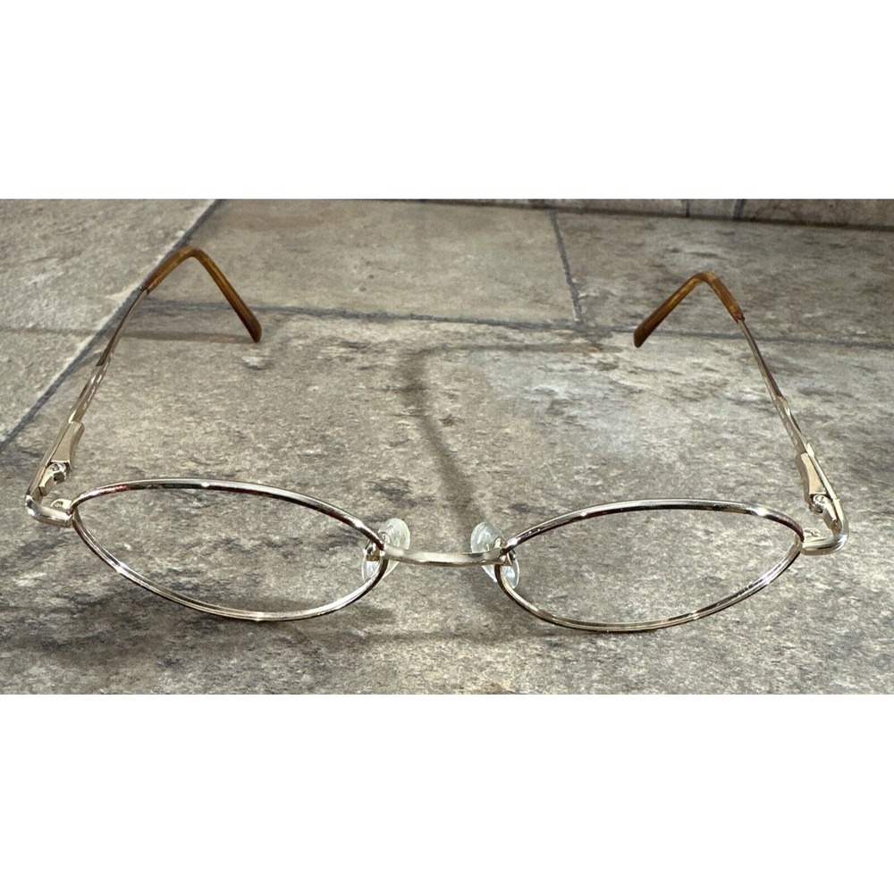 Marcolin Ti2044 Col 606 Gold/Brown Eyeglasses Frames 52-19-135-35mm